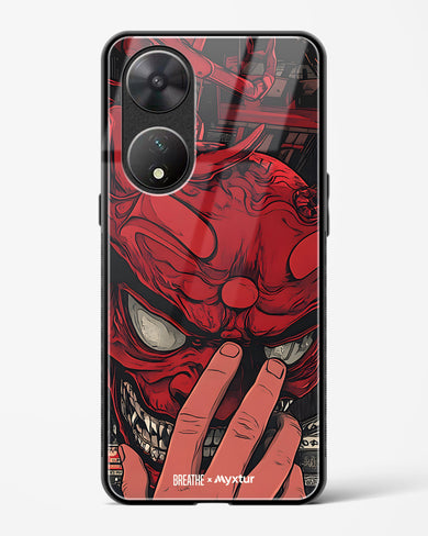 Oni Mask [BREATHE] Glass Case Phone Cover (Vivo)