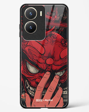 Oni Mask [BREATHE] Glass Case Phone Cover (Vivo)