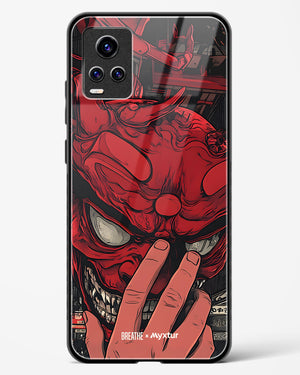 Oni Mask [BREATHE] Glass Case Phone Cover (Vivo)
