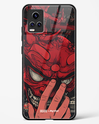 Oni Mask [BREATHE] Glass Case Phone Cover (Vivo)