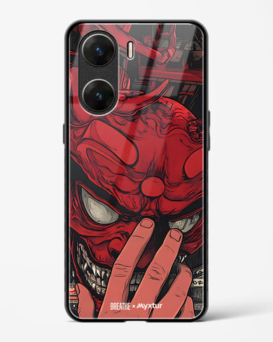 Oni Mask [BREATHE] Glass Case Phone Cover (Vivo)