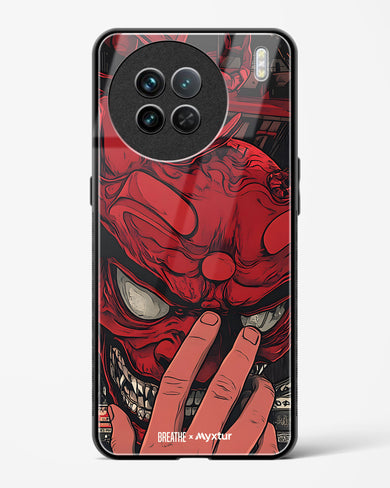 Oni Mask [BREATHE] Glass Case Phone Cover (Vivo)