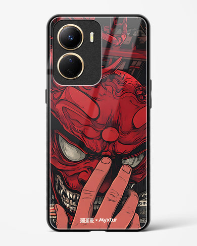 Oni Mask [BREATHE] Glass Case Phone Cover (Vivo)