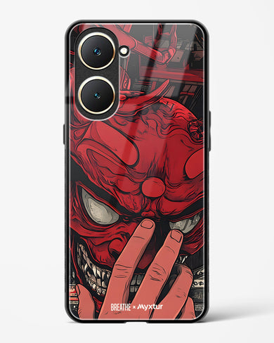 Oni Mask [BREATHE] Glass Case Phone Cover (Vivo)