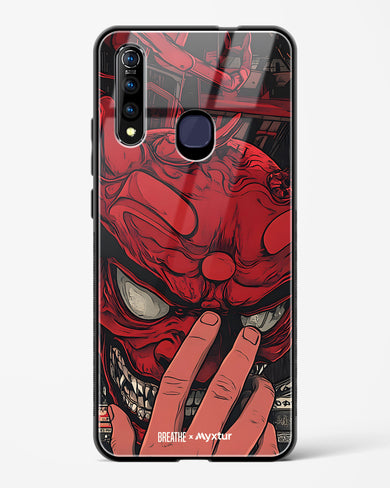 Oni Mask [BREATHE] Glass Case Phone Cover (Vivo)