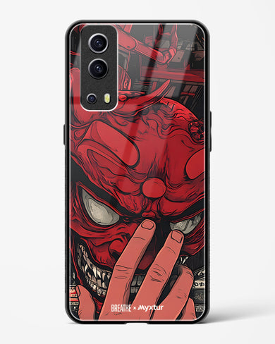 Oni Mask [BREATHE] Glass Case Phone Cover (Vivo)