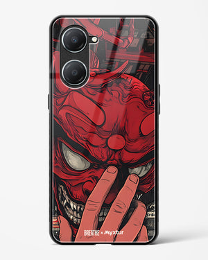 Oni Mask [BREATHE] Glass Case Phone Cover (Vivo)
