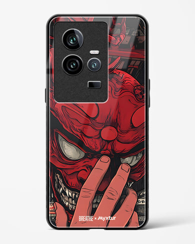 Oni Mask [BREATHE] Glass Case Phone Cover (Vivo)