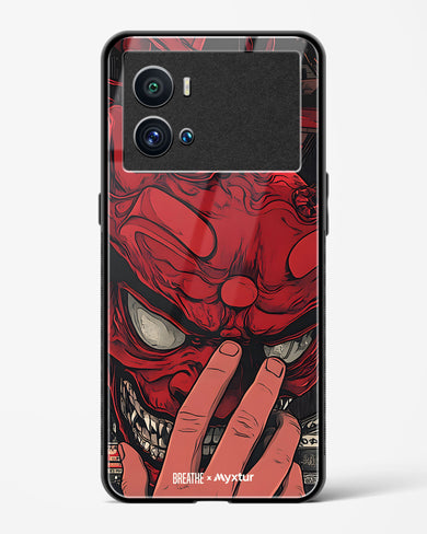 Oni Mask [BREATHE] Glass Case Phone Cover (Vivo)