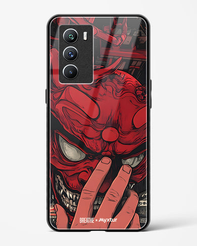 Oni Mask [BREATHE] Glass Case Phone Cover (Vivo)