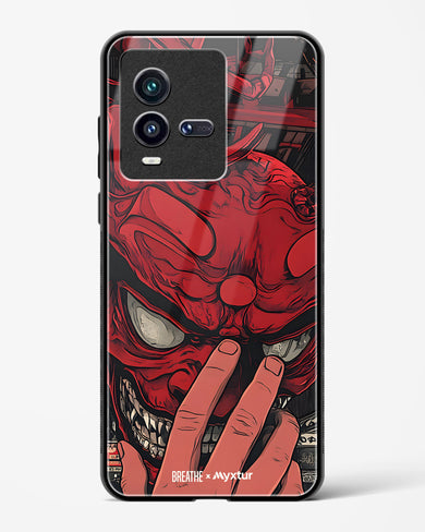 Oni Mask [BREATHE] Glass Case Phone Cover (Vivo)