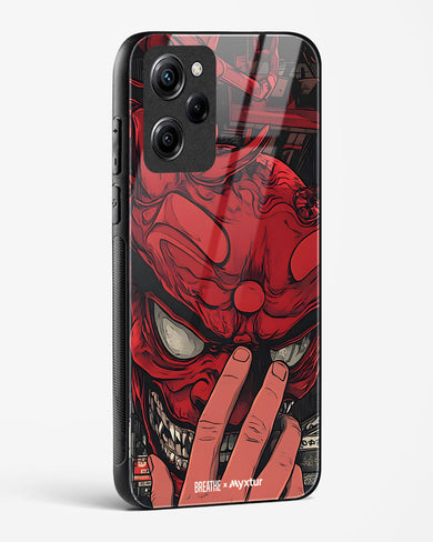 Oni Mask [BREATHE] Glass Case Phone Cover (Xiaomi)