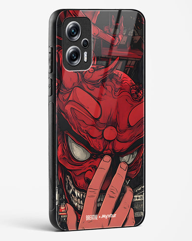 Oni Mask [BREATHE] Glass Case Phone Cover (Xiaomi)