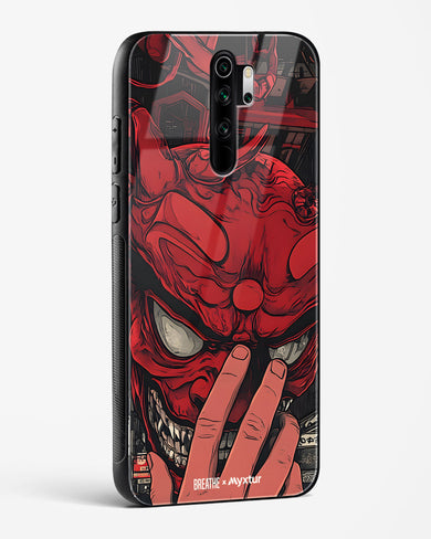 Oni Mask [BREATHE] Glass Case Phone Cover (Xiaomi)