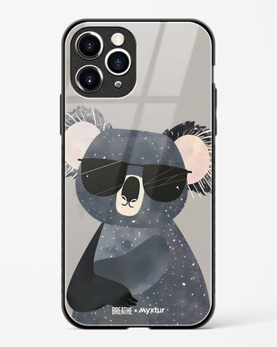 Over Koalified [BREATHE] Glass Case Phone Cover (Apple)