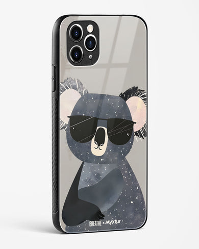 Over Koalified [BREATHE] Glass Case Phone Cover (Apple)