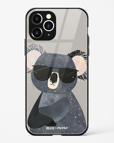 Over Koalified [BREATHE] Glass Case Phone Cover (Apple)