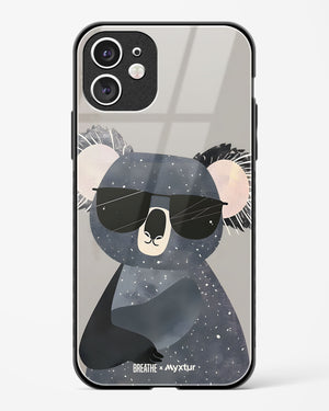 Over Koalified [BREATHE] Glass Case Phone Cover (Apple)