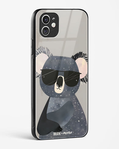 Over Koalified [BREATHE] Glass Case Phone Cover (Apple)