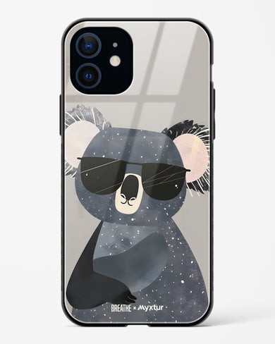 Over Koalified [BREATHE] Glass Case Phone Cover (Apple)