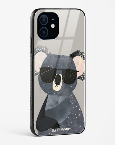 Over Koalified [BREATHE] Glass Case Phone Cover (Apple)