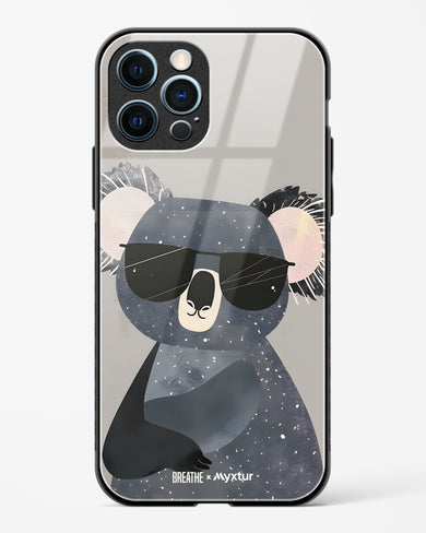 Over Koalified [BREATHE] Glass Case Phone Cover (Apple)