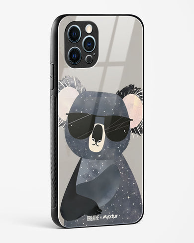 Over Koalified [BREATHE] Glass Case Phone Cover (Apple)