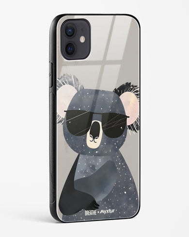 Over Koalified [BREATHE] Glass Case Phone Cover (Apple)