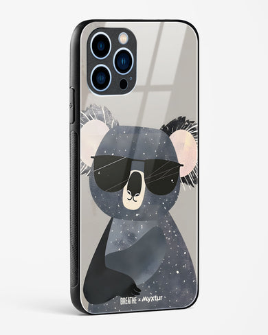 Over Koalified [BREATHE] Glass Case Phone Cover (Apple)