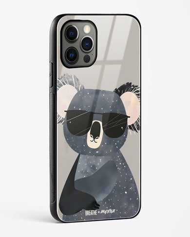 Over Koalified [BREATHE] Glass Case Phone Cover (Apple)