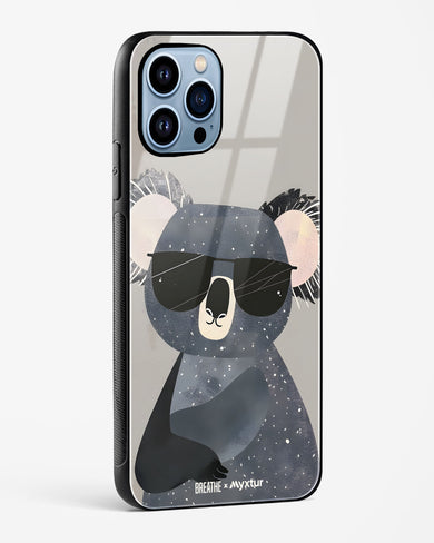 Over Koalified [BREATHE] Glass Case Phone Cover (Apple)