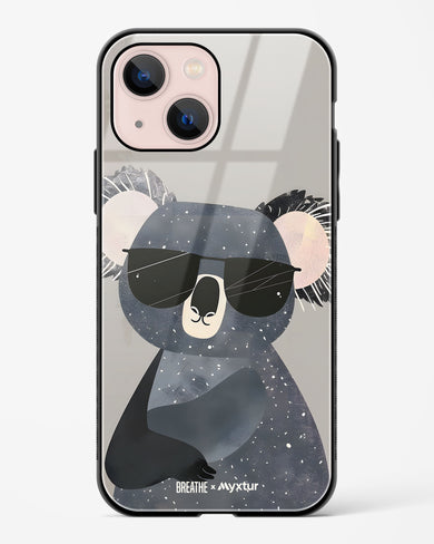 Over Koalified [BREATHE] Glass Case Phone Cover (Apple)