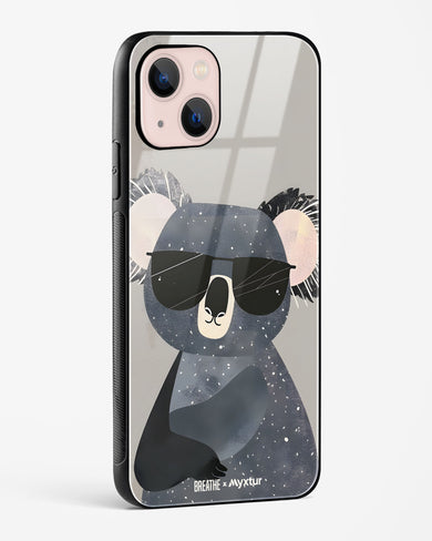 Over Koalified [BREATHE] Glass Case Phone Cover (Apple)