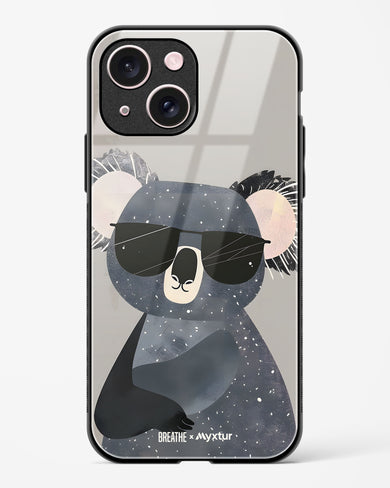 Over Koalified [BREATHE] Glass Case Phone Cover (Apple)