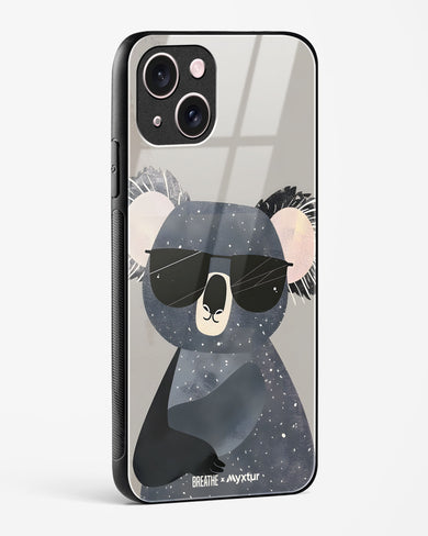 Over Koalified [BREATHE] Glass Case Phone Cover (Apple)