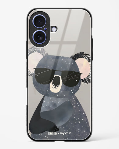 Over Koalified [BREATHE] Glass Case Phone Cover (Apple)