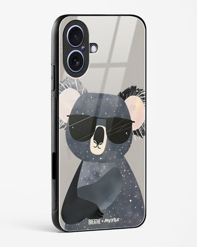 Over Koalified [BREATHE] Glass Case Phone Cover (Apple)