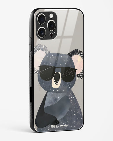 Over Koalified [BREATHE] Glass Case Phone Cover (Apple)