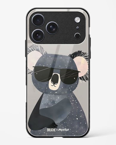 Over Koalified [BREATHE] Glass Case Phone Cover (Apple)