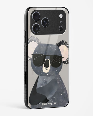 Over Koalified [BREATHE] Glass Case Phone Cover (Apple)