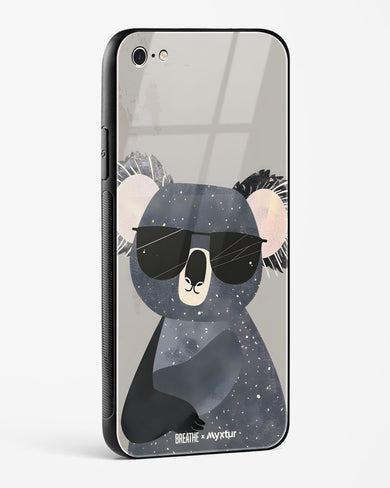 Over Koalified [BREATHE] Glass Case Phone Cover (Apple)