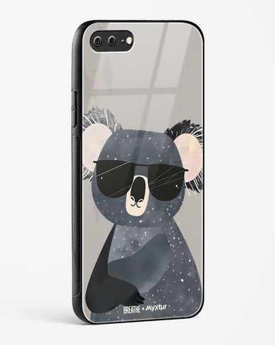 Over Koalified [BREATHE] Glass Case Phone Cover (Apple)