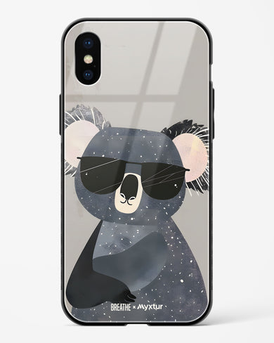 Over Koalified [BREATHE] Glass Case Phone Cover (Apple)