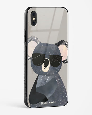 Over Koalified [BREATHE] Glass Case Phone Cover (Apple)