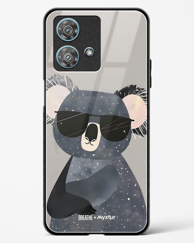 Over Koalified [BREATHE] Glass Case Phone Cover (Motorola)