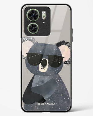 Over Koalified [BREATHE] Glass Case Phone Cover (Motorola)