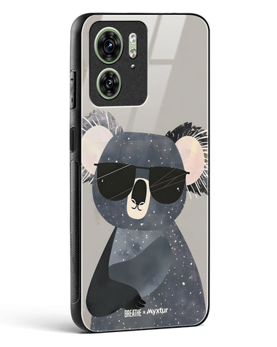 Over Koalified [BREATHE] Glass Case Phone Cover (Motorola)