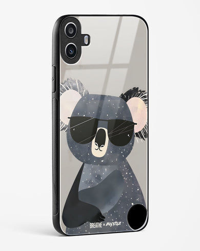 Over Koalified [BREATHE] Glass Case Phone Cover (Nothing)