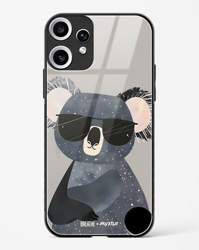 Over Koalified [BREATHE] Glass Case Phone Cover (Nothing)