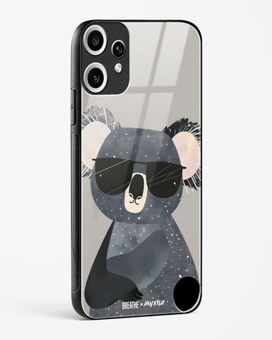 Over Koalified [BREATHE] Glass Case Phone Cover (Nothing)